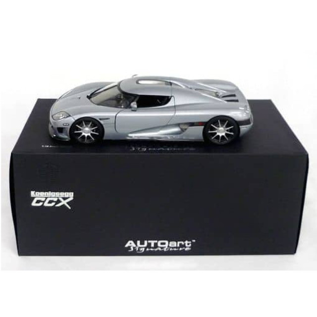 [MDL] Signature 1/18 Koenigsegg CCX(ケーニグゼグ CCX)(シルバー) 完成品 ミニカー(79003) AUTOart(オートアート)