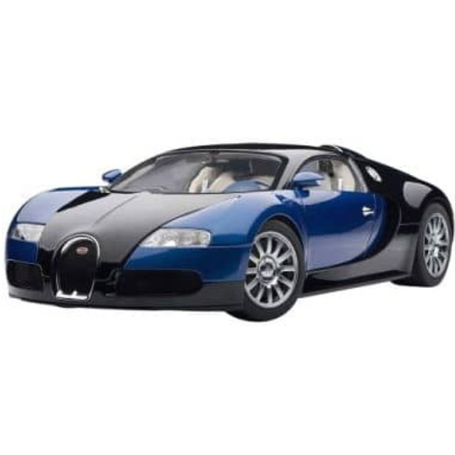 [MDL] Signature 1/12 BUGATTI VEYRON(ブガッティ ヴェイロン) 16.4 (ブラック×ブルー) 完成品 ミニカー(12532) AUTOart(オートアート)