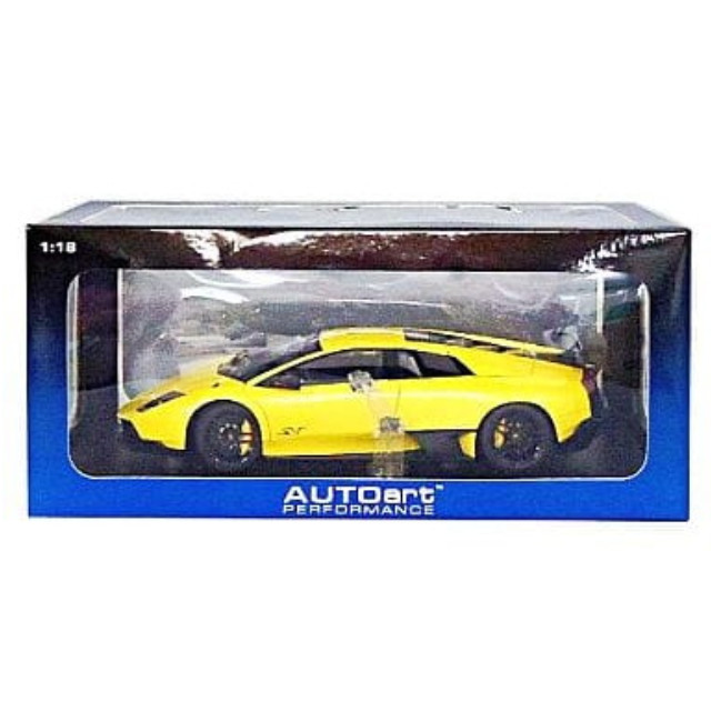 [MDL] 1/18 ランボルギーニ ムルシエラゴ LP670-4 スーパーヴェローチ(イエロー) 完成品 ミニカー(74616) AUTOart(オートアート)
