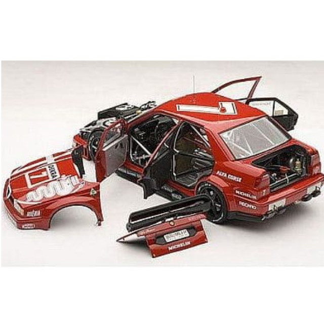 [MDL] 1/18 アルファロメオ 155 V6 TI DTM 1993 #7 最終戦・ホッケンハイム優勝 アレッサンドロ・ナニーニ 完成品 ミニカー(89304) AUTOart(オートアート)