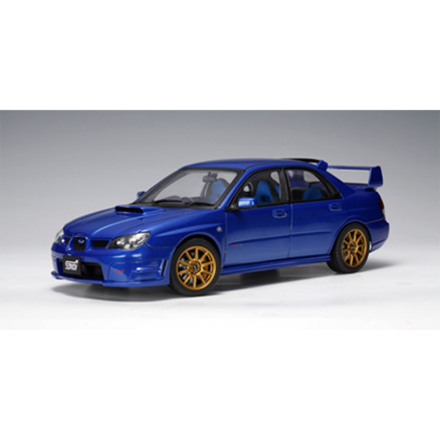 [MDL] 1/18 Subaru Impreza(インプレッサ) WRX Sti 2006(ブルー) 完成品 ミニカー(78681) AUTOart(オートアート)