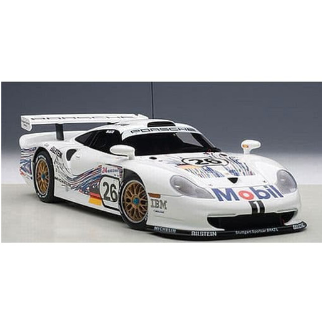 [MDL] シグネチャーシリーズ 1/18 ポルシェ 911 GT1 ル・マン24時間 1997年 #26 (コラード×ケレナーズ×ダルマス) 完成品 ミニカー(89773) AUTOart(オートアート)