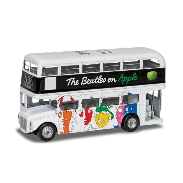 [MDL] (再販) 1/64 ザ・ビートルズ ロンドンバス ホワイト・アルバム 完成品 ミニカー(CGCC82346) CORGI(コーギー)