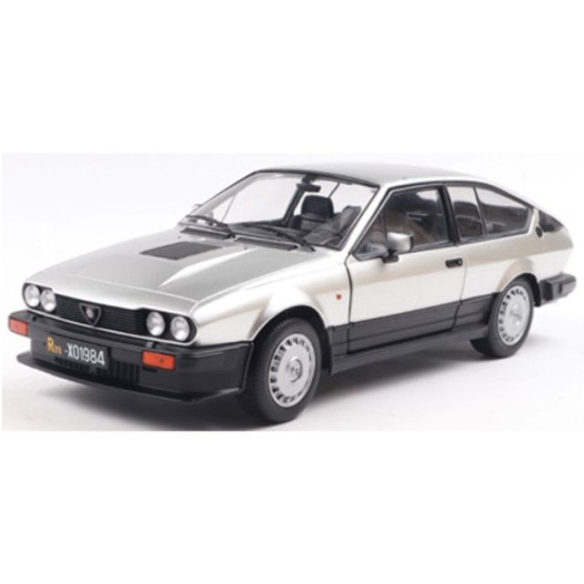 [MDL] 1/18 アルファロメオ GTV6 1984(シルバー) 完成品 ミニカー(S1802307) solido(ソリド)