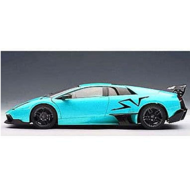 [MDL] 1/18 ランボルギーニ ムルシエラゴ LP670-4 スーパーヴェローチェ(ターコイズブルー) 完成品 ミニカー(74615) AUTOart(オートアート)