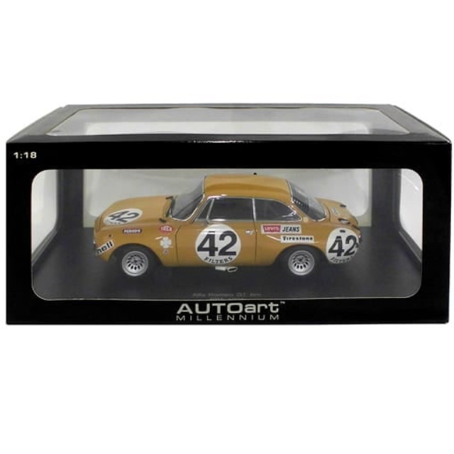[MDL] 1/18 アルファ・ロメオ GTAm '71 #42 スパ 完成品 ミニカー(87103) AUTOart(オートアート)