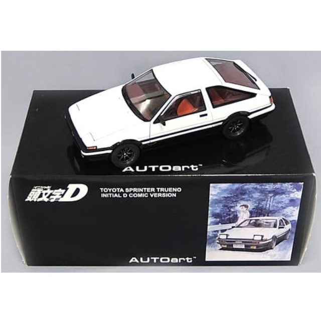 [MDL] 1/18 TOYOTA SPRINTER TRUENO(トヨタ スプリンター トレノ) INITIAL D COMIC VERSION(ホワイト×ブラック) 頭文字D 完成品 ミニカー(78794) AUTOart(オートアート)