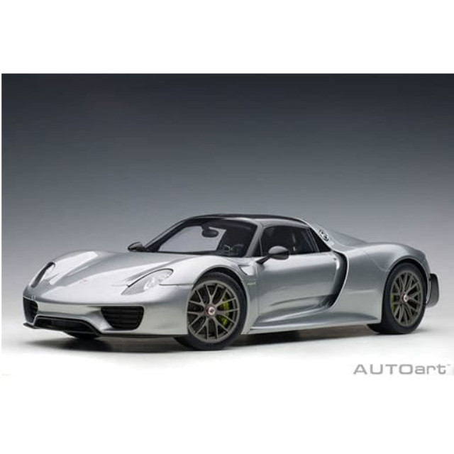 [MDL] 1/12 ポルシェ 918 スパイダー バイザッハ・パッケージ(シルバー・メタリック) 完成品 ミニカー(12123) AUTOart(オートアート)