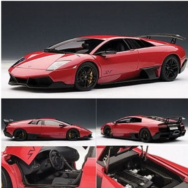 [MDL] PERFORMANCE 1/18 LAMBORGHINI MURCIELAGO LP670-4 SV(ランボルギーニ ムルシエラゴ LP670-4 スーパーヴェローチェ) ROSSO TARGA(レッド) 完成品 ミニカー(74626) AUTOart(オートアート)