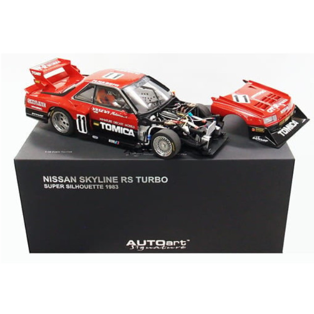 [MDL] Signature 1/18 NISSAN SKYLINE RS TURBO SUPER SILHOUETTE(スカイライン RSターボ スーパーシルエット) 1983 #11(レッド×ブラック) 完成品 ミニカー(88376) AUTOart(オートアート)