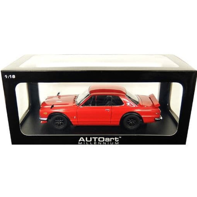 [MDL] MILLENNIUM 1/18 日産 スカイライン GT-R KPGC10 チューンド・バージョン(レッド) 完成品 ミニカー(77444) AUTOart(オートアート)