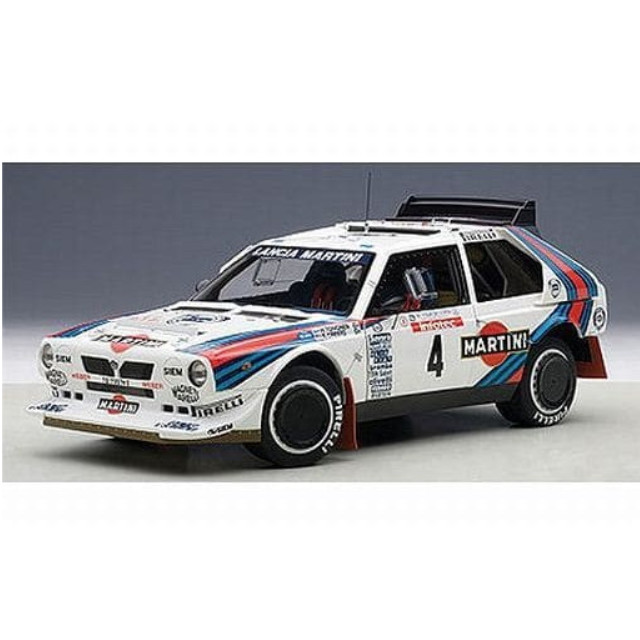 [MDL] シグネチャーシリーズ 1/18 ランチア デルタ S4 1986 #4 (ツール・ド・コルス×トイヴォネン) 完成品 ミニカー(88620) AUTOart(オートアート)