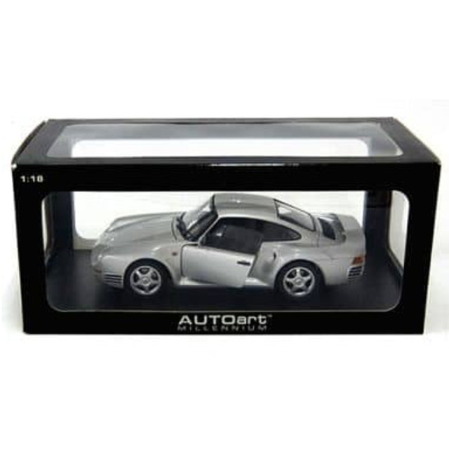 [MDL] MILLENNIUM 1/18 ポルシェ 959(シルバー) 完成品 ミニカー(78081) AUTOart(オートアート)