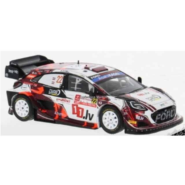 [MDL] 1/43 フォード プーマ ラリー1 ハイブリッド 2024年 ラリーポーランド #22 M.Sesks/R.Francis 完成品 ミニカー(RAM944) IXO Models(イクソモデルス)