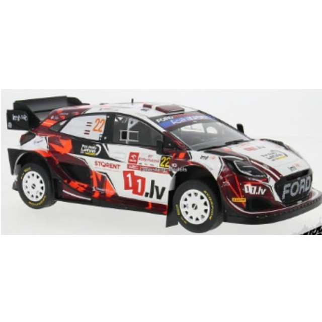 [MDL] 1/18 フォード プーマ ラリー1 ハイブリッド 2024年 ラリーポーランド #22 M.Sesks/R.Francis 完成品 ミニカー(18RMC215) IXO Models(イクソモデルス)