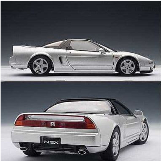 [MDL] 1/18 ホンダ NSX(シルバー) 完成品 ミニカー(7327) AutoArt(オートアート)