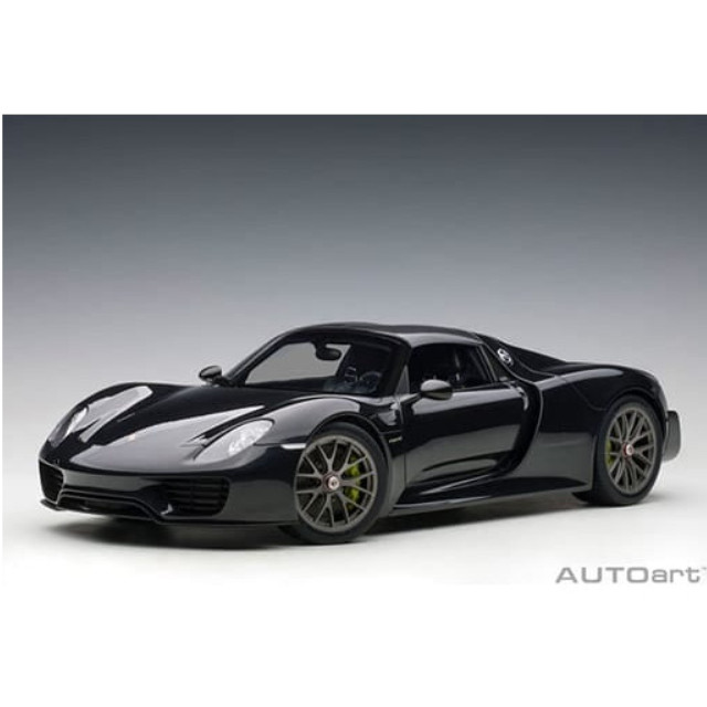 [MDL] 1/12 ポルシェ 918 スパイダー バイザッハ・パッケージ(ブラック・メタリック) 完成品 ミニカー(12121) AutoArt(オートアート)