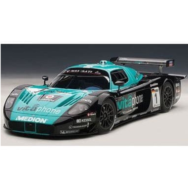 [MDL] シグネチャーシリーズ 1/18 マセラティ MC12 FIA GT1 2010 ビータフォン・レーシング/M.バルテルス&A.ベルトリーニ #1(ブラック×グリーン) 完成品 ミニカー(81035) AutoArt(オートアート)
