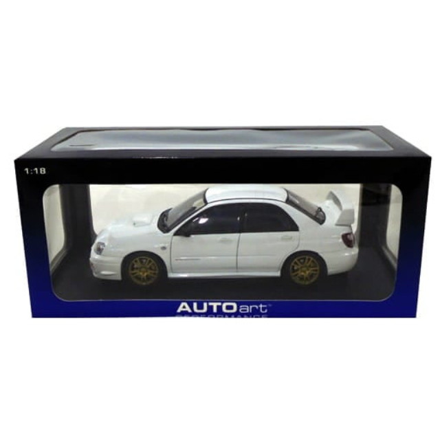 [MDL] PERFORMANCE 1/18 SUBARU IMPREZA(スバル インプレッサ) WRX STi 2003(ホワイト) 完成品 ミニカー(78662) AUTOart(オートアート)