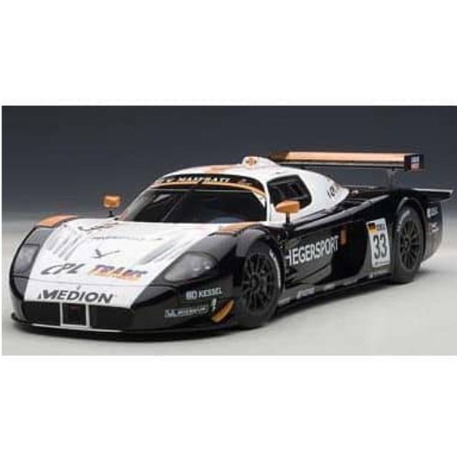 [MDL] シグネチャーシリーズ 1/18 マセラティ MC12 FIA GT1 2010 ヘーガースポーツ/A.ヘーガー&A.ミュラー #33(ホワイト×ブラック×オレンジ) 完成品 ミニカー(81036) AUTOart(オートアート)