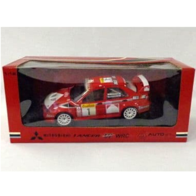 [MDL] 1/18 三菱 ランサーエボリューション VI WRC ラリー・モンテカルロ2000年大会優勝 MICHELIN #1(レッド×ホワイト) 完成品 ミニカー(77140) AUTOart(オートアート)