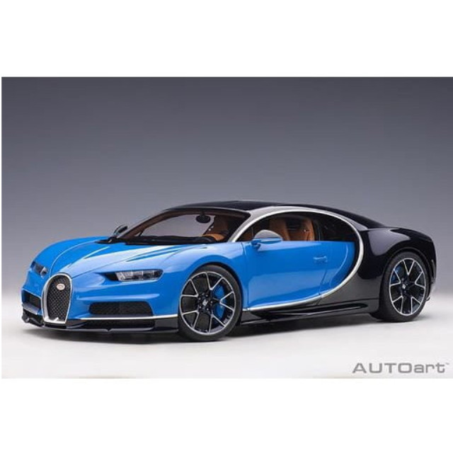 [MDL] オートアート・コンポジットモデルシリーズ 1/12 ブガッティ シロン 2017(フレンチ・ブルー×ダーク・ブルー) 完成品 ミニカー(12111) AUTOart(オートアート)