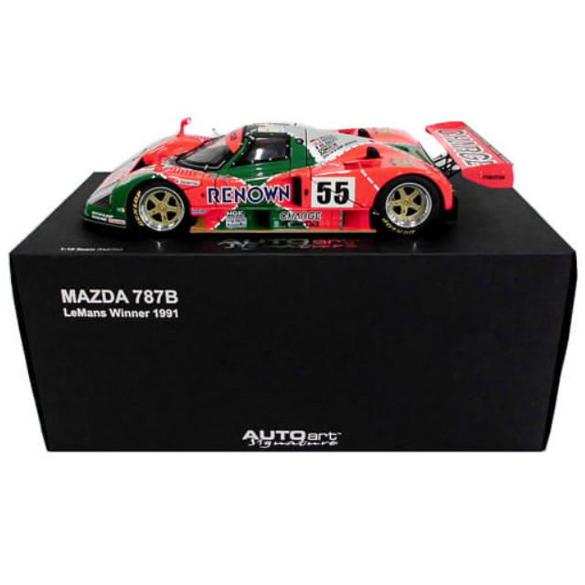 [MDL] シグネチャーシリーズ 1/18 マツダ 787B ル・マン優勝 #55 1991 完成品 ミニカー(89144) AutoArt(オートアート)