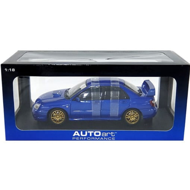 [MDL] 1/18 SUBARU IMPREZA WRX STi 2003(ブルー) 「PERFORMANCE」  完成品 ミニカー(78661) AutoArt(オートアート)