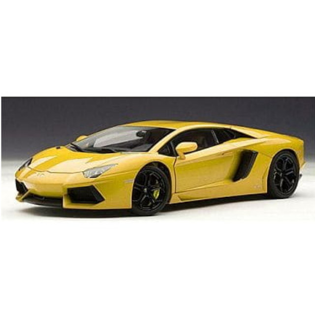 [MDL] 1/18 ランボルギーニ アヴェンタドール LP700-4 イエロー(GIALLO ORION) 「シグネチャーシリーズ」 完成品 ミニカー(74664) AutoArt(オートアート)