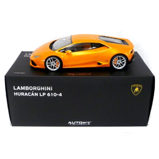 [MDL] 1/12 ランボルギーニ ウラカン LP610-4(メタリックオレンジ) 「シグネチャーシリーズ」 完成品 ミニカー(12098) AutoArt(オートアート)