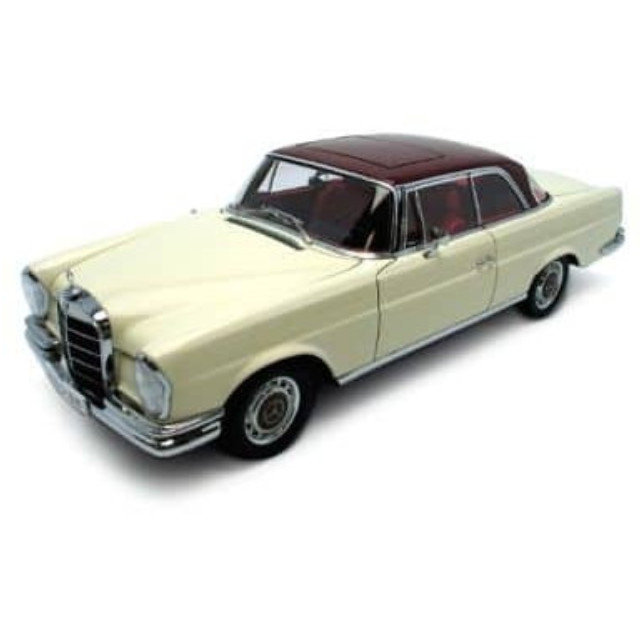 [MDL] 1/18 メルセデスベンツ 280SE クーペ ’68 ホワイト/レッドルーフ  完成品 ミニカー(76287) AutoArt(オートアート)