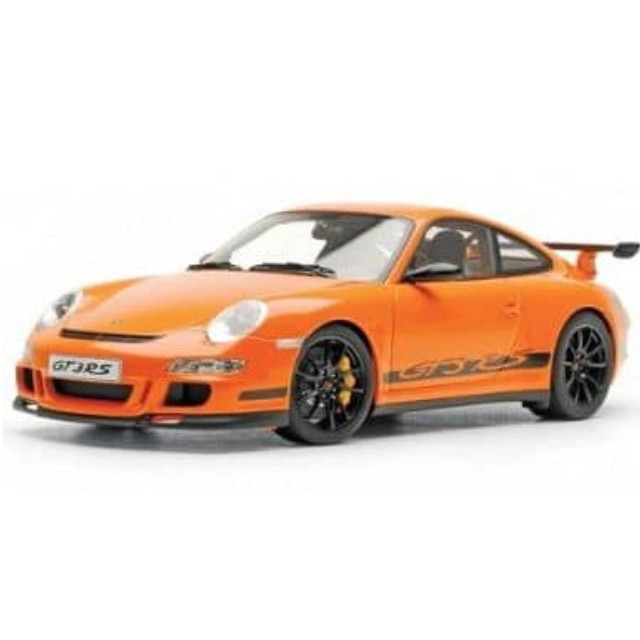 [MDL] 1/12 ポルシェ911(997) GT3 RS オレンジ/ブラックストライプ  完成品 ミニカー(12117) AutoArt(オートアート)