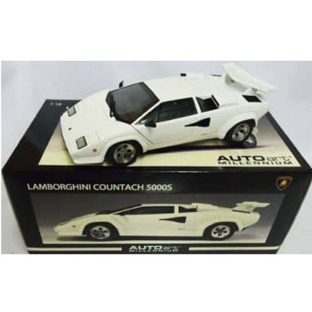 [MDL] 1/18 LAMBORGHINI COUNTACH 5000S(ホワイト) 「MILLENIUM」  完成品 ミニカー(74532) AutoArt(オートアート)