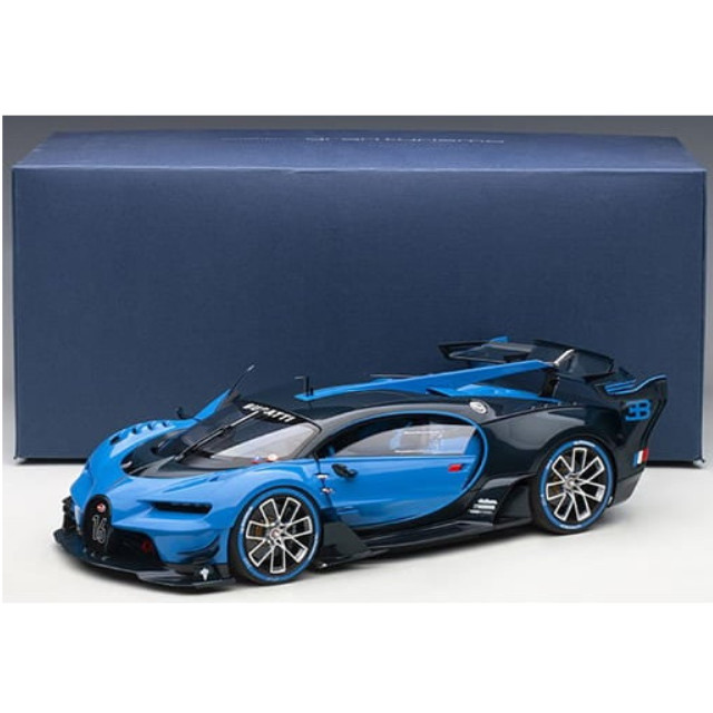 [MDL] 1/18 ブガッティ ビジョン グランツーリスモ(ライトブルー×ブルー・カーボン) 「オートアート・コンポジットモデルシリーズ」 完成品 ミニカー(70986) AutoArt(オートアート)