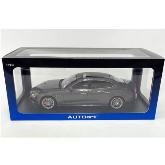 [MDL] 1/18 マセラティ クアトロポルテ GT S(グレー) 「シグネチャーシリーズ」  完成品 ミニカー(75806) AutoArt(オートアート)