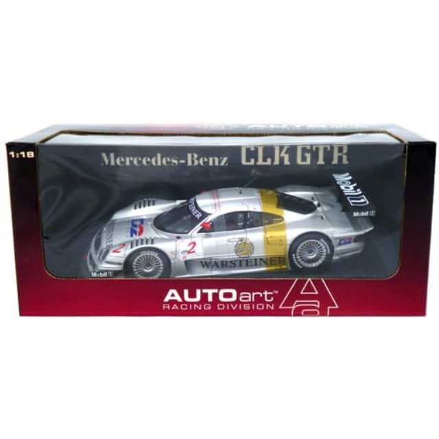 [MDL] 1/18 Mercedes-Benz CLK GTR FIA GT ’98 Champion WARSTEINER #2(シルバー) 「RACING DIVISION」 完成品 ミニカー(89833) AutoArt(オートアート)