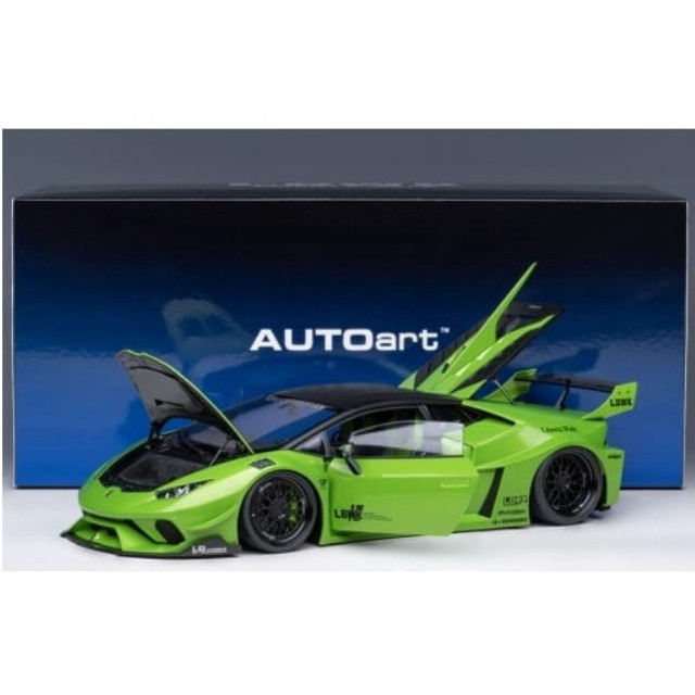 [MDL] 1/18 リバティーウォーク LB-シルエット ワークス ランボルギーニ ウラカン GT(パール・グリーン) 「オートアート・コンポジットモデルシリーズ」  完成品 ミニカー(79128) AutoArt(オートアート)