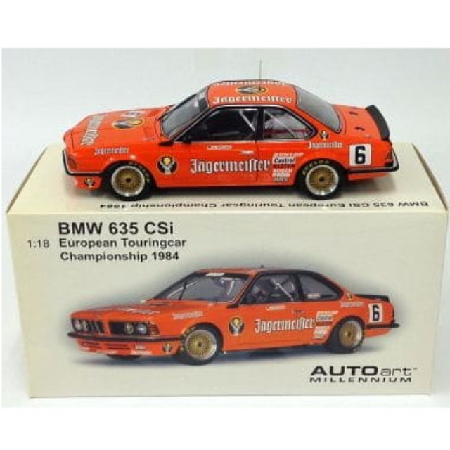 [MDL] 1/18 BMW 635 CSi Europesn Touringcar Chanpionship 1984 Castrol #6(オレンジ) 「MILLENNIUMシリーズ」 完成品 ミニカー(88446) AutoArt(オートアート)