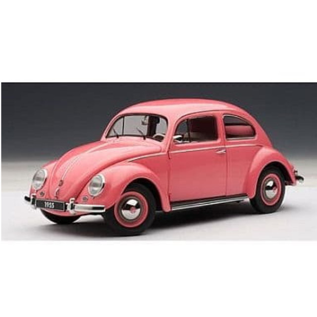 [MDL] 1/18 フォルクスワーゲン タイプ1 ビートル 1955 ピンク  完成品 ミニカー(79775) AutoArt(オートアート)