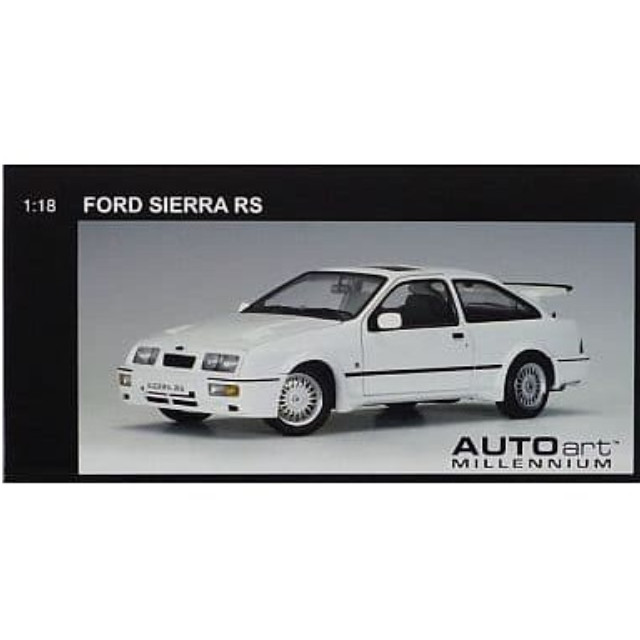 [MDL] 1/18 フォードシエラRS コスワースホワイト  完成品 ミニカー(728620) AutoArt(オートアート)