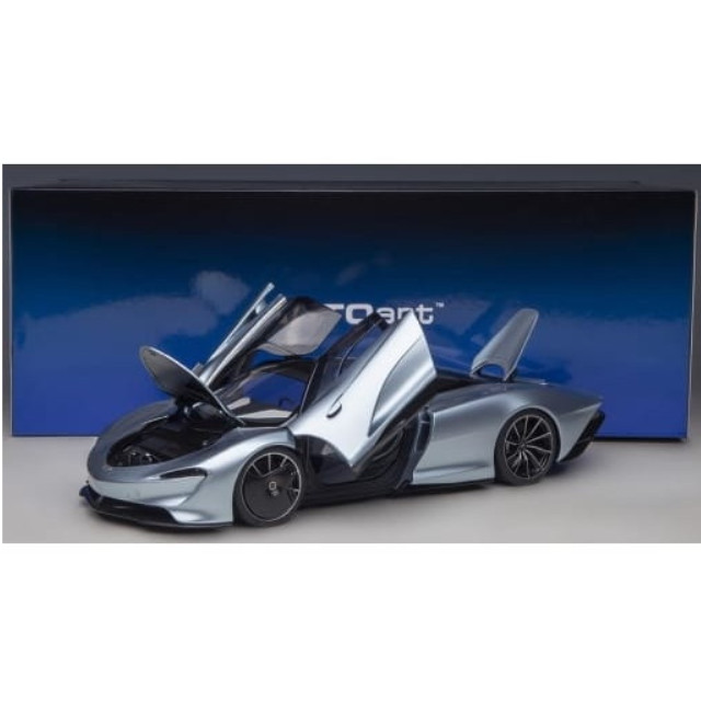 [MDL] 1/18 マクラーレン スピードテール(メタリック・ライトブルー) 「オートアート・コンポジットモデルシリーズ」  完成品 ミニカー(76086) AutoArt(オートアート)