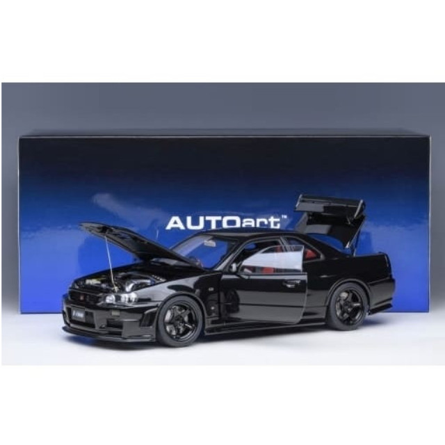 [MDL] 1/18 ニスモ R34 GT-R Z-tune(ブラックパール) 「オートアート・コンポジットモデルシリーズ」  完成品 ミニカー(77463) AutoArt(オートアート)