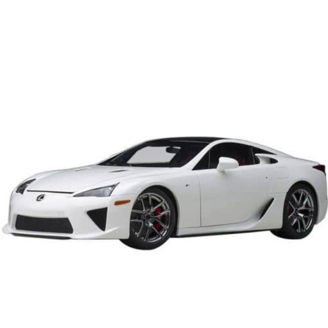 [MDL] 1/18 Lexus LFA(ホワイテストホワイト×カーボンブラック)  完成品 ミニカー(78851) AutoArt(オートアート)