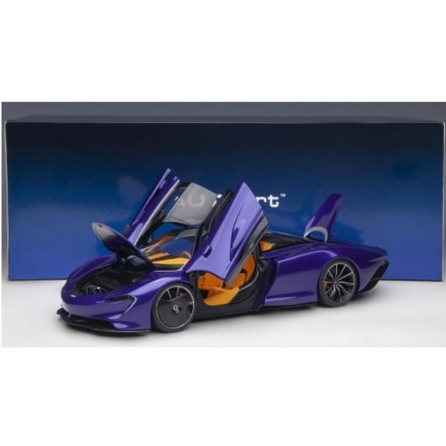 [MDL] 1/18 マクラーレン スピードテール(メタリック・パープル) 「オートアート・コンポジットモデルシリーズ」  完成品 ミニカー(76089) AutoArt(オートアート)