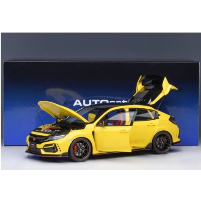 [MDL] 1/18 ホンダ シビック タイプR (FK8) リミテッド エディション(サンライトイエローII) 「オートアート・コンポジットモデルシリーズ」  完成品 ミニカー(73225) AutoArt(オートアート)