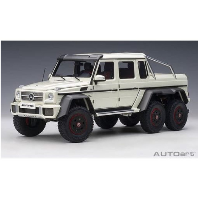 [MDL] 1/18 メルセデス・ベンツ G63 AMG 6X6(パール・ホワイト)  完成品 ミニカー(76307) AutoArt(オートアート)