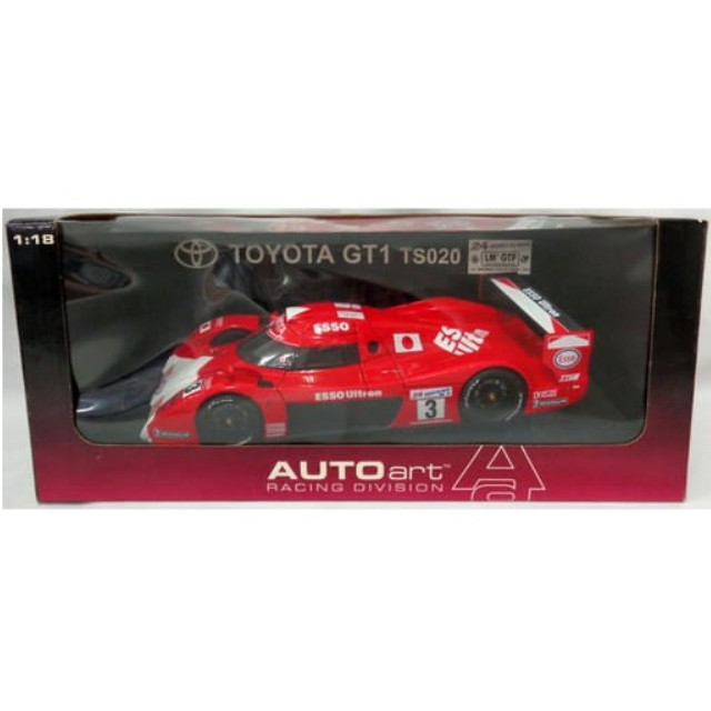 [MDL] 1/18 TOYOTA GT1 TS020 LeMans 24TH 1999 ESSO #3(レッド×ホワイト) 「RACING DIVISION」 完成品 ミニカー(89988) AutoArt(オートアート)