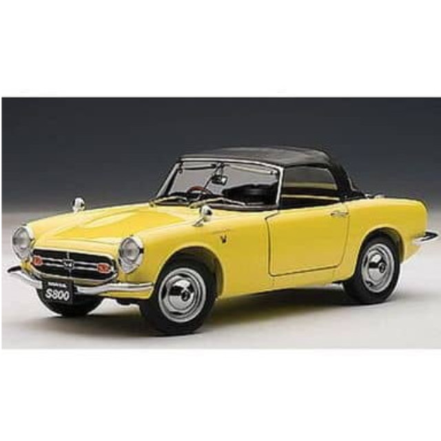 [MDL] 1/18 ホンダ S800 (イエロー)  完成品 ミニカー(73277) AutoArt(オートアート)