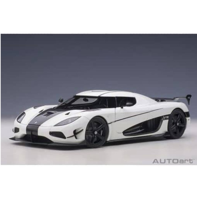 [MDL] 1/18 ケーニグセグ アゲーラ RS(ホワイト×カーボンブラック) 「オートアート・コンポジットモデルシリーズ」  完成品 ミニカー(79021) AutoArt(オートアート)