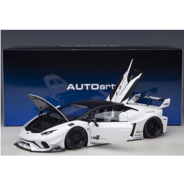 [MDL] 1/18 リバティーウォーク LB-シルエット ワークス ランボルギーニ ウラカン GT(ホワイト) 「オートアート・コンポジットモデルシリーズ」  完成品 ミニカー(79125) AutoArt(オートアート)
